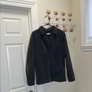 Lafaurie - Classic Corduroy Button Down Work Jacket - Dark Brown - S